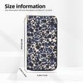 thumbnail image 2 of Leather Wallet 8 X 4.3 In Comfortable Light Waterproof And Durable Zipper Design Easy To Carry Animal Print Style Mediumslateblue_4, 2 of 8