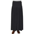 thumbnail image 2 of Women's BIZ Long Winter Weight Cotton Twill Skirt, 2 of 3