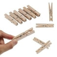thumbnail image 3 of Pinzas de madera JABINCO (50 unidades) de aproximadamente 7,3 cm de largo, 3 of 7