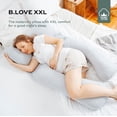 thumbnail image 1 of Coussin de grossesse & d'allaitement XXL B.Love, 1 of 8