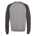 thumbnail image 3 of JERZEES - Snow Heather French Terry Crewneck Sweatshirt - 91MR, 3 of 5