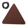 thumbnail image 2 of LOVIVER Canvas Camping Triangle Stool Cloth Wear Resistant Slacker Folding Fishing Chair Brown, 2 of 7