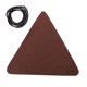 thumbnail image 3 of Taburete triangular para acampar Pesca de tela con 2M Cuerda BBQ Montañismo Slacker Marrón Cola Cubierta de asiento de trípode, 3 of 7