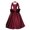 Red#1, variant on Up to 60% Off! pstuiky Summer Dresses for Women, Princess Dress Solid Color Long Sleeve Square Neckline Sundresses High Waist Large Hem Maxi Dresses Flowy Dresses for Women Graduation Black L