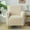 beige, variant on AIGIA Banquet Armchair Slipcover Stretch Arm Chair Covers Reading Accent Protector for Living Room Covers  (1Piece)