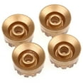 thumbnail image 2 of Imperial Inch Size Knurled Control Speed Knobs for USA Made Les Paul Style Electric Guitar Set of 4 Gold, 2 of 12