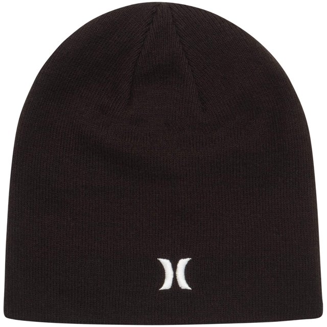 Beanie Hurley para hombre, color negro