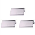 thumbnail image 1 of 3X Whiskey Pocket 10Oz Hip Flask Liquor Alcohol with Stainless Steel Screw Cap, 1 of 4