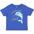 thumbnail image 3 of Inktastic Dolphin-itely the Cutest Boys or Girls Toddler T-Shirt, 3 of 5
