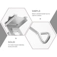 thumbnail image 5 of OUNONA 2pcs Outdoor Umbrella Stand Patio Umbrella Holder Parasol Ground Bracket Practical Camping Parasol Stand, 5 of 8