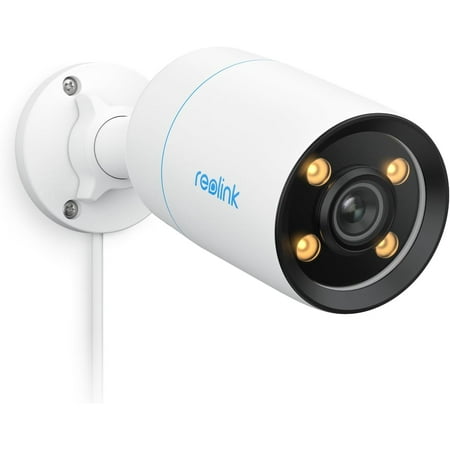 CX810 ColorX PoE Camera, 4K UHD, True Color Night Vision, F1.0 Super Aperture, 1/1.8'' Image Sensor, HDR Technology, Person/Animal Detection, Spotlight & Siren Alarm, 2-Way Talk