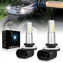 FZPJJNB For EZGO Club Car Replacement 6000K Cart LED Headlight Kit Head Lamp 2X Bulbs,6000k White,Pack of 2,C32