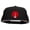 Black, variant on Large Lady Bug Patched Superior Cotton Twill Flat Bill Snapback Prostyle Cap - Black OSFM