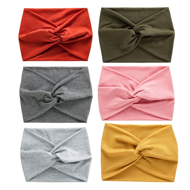 Bandeaux pour Femmes, Bandeaux hijab Boho Accessoires Nœud Torsadé