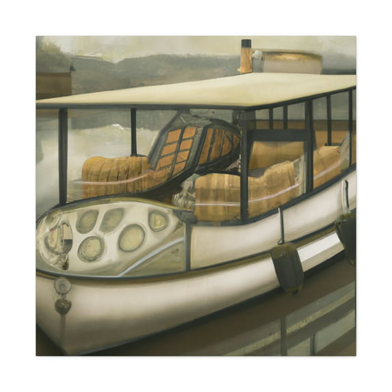 Pontoon Boat Serenity - Canvas