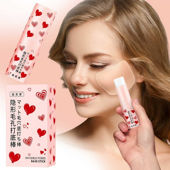 FcBaudy Lipstick for Women, Lip Stain, Lip Gloss Invisible Pore Concealer Isolating Makeup Front Cream Pore plumbing agent