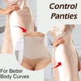 thumbnail image 7 of GAI YI Seamless Underwear for Women High Waisted No Show Quick Dry Invisible Panties 4 Pack 2Black+2Skin 2XL, 7 of 7
