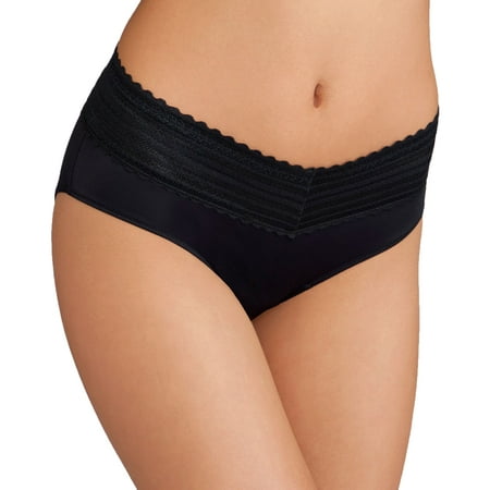 Floral Two Piece Panties - Women's no pinching. no problems. hipster with lace panty, style 5609j