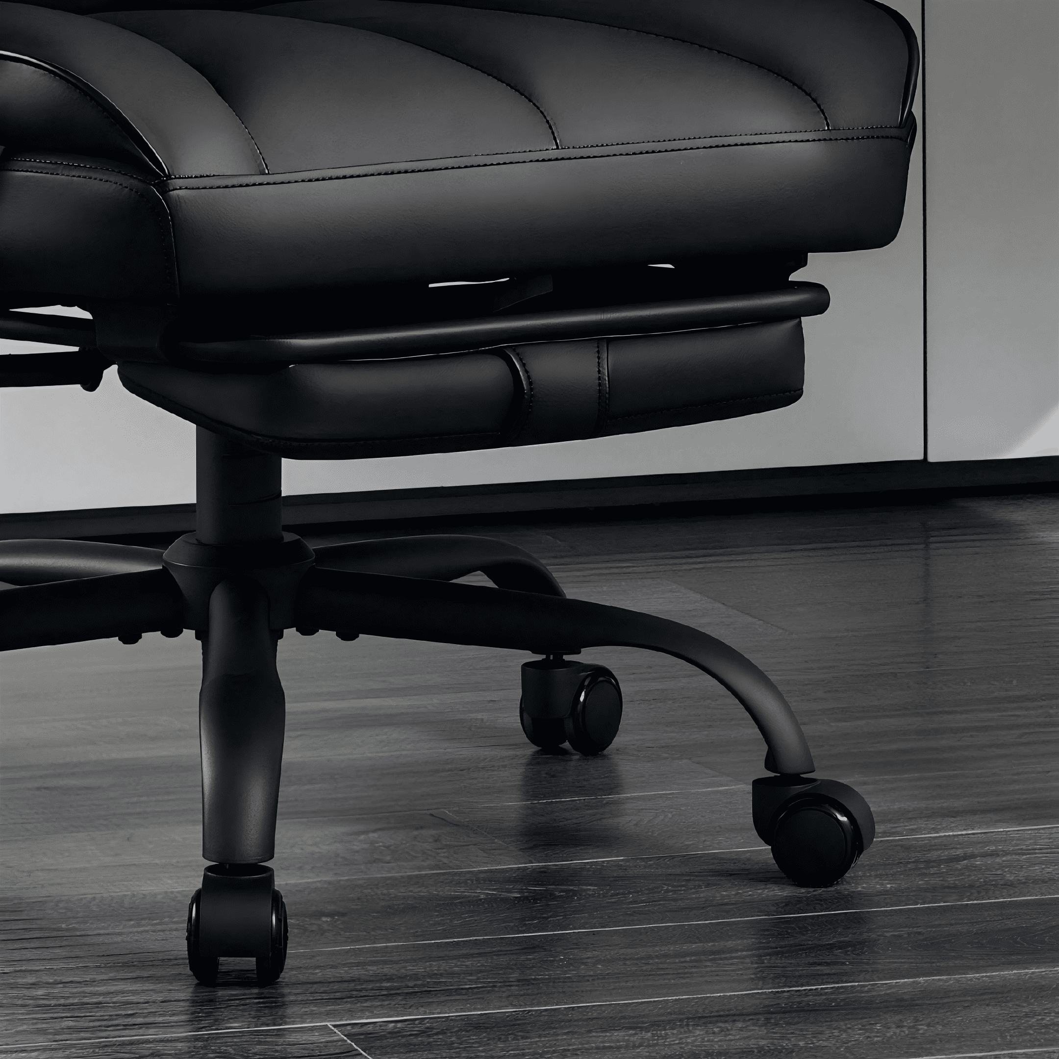 TMV Multi-Purpose Ergonomic Office Chair - High Back Desk Chair & Computer Gaming Chair with Adjustable Lumbar Support,Black