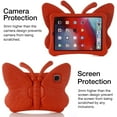 thumbnail image 2 of Dteck Case For Apple iPad Pro 11" 2020/2018, Kids Safe Butterfly iPad Air 4th Generattion 10.9" 2020 Case Shockproof EVA Foam Super Protection Kickstand Kids Friendly Cover ,Red, 2 of 3