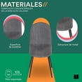 thumbnail image 3 of Mubson Set de 4 Sillas para Comedor. Sillas de Tela Sacre Gris, 3 of 5