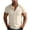 X117-Khaki, variant on Neewe Men's Muscle Slim Henley Shirts Crewneck Longline T-Shirt Gym Workout Athletic Shirt Tees with Button