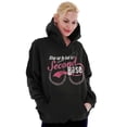 thumbnail image 3 of Step Up To Bat For Second Base Hoodie Sweatshirt Women Brisco Brands S, 3 of 6
