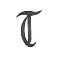 thumbnail image 1 of Montague Metal Products HAM-16-T 16 In. Decorative Home Accent Monogram T, 1 of 1