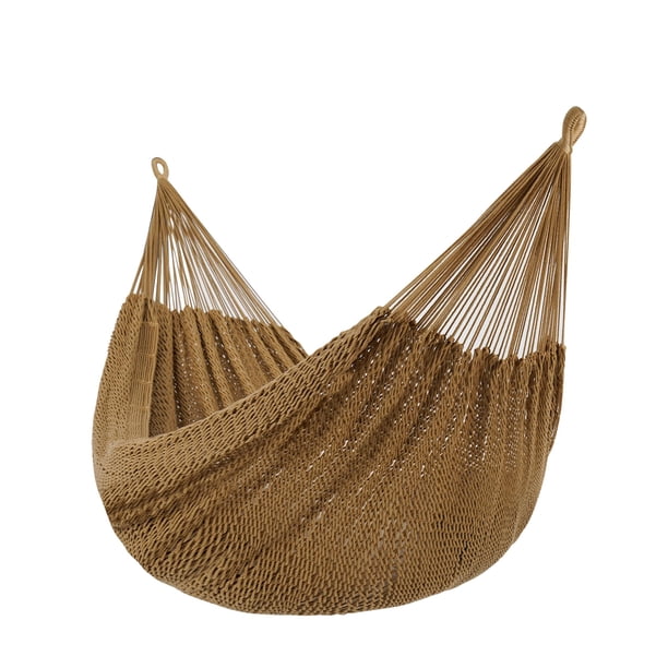 Hamaca Lazy Daze tejida a mano estilo maya de cuerda suave doble 3.2 m
