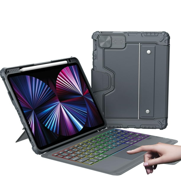 Funda con teclado Nillkin para iPad Air de 13 pulgadas y iPad Pro de 12,9 pulgadas