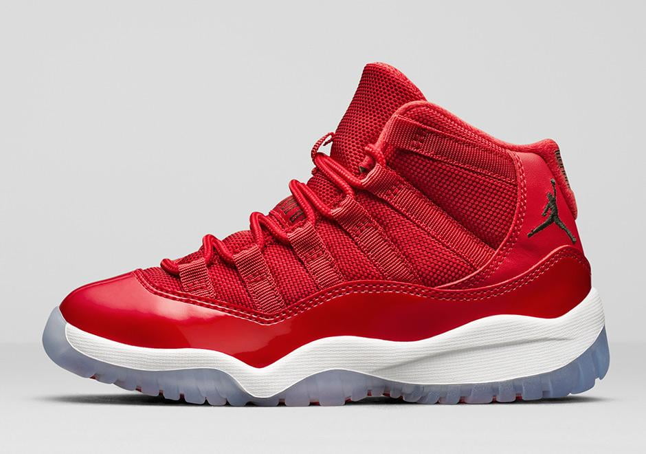 Kids Air Jordan 11 XI Retro PS Win Like 
