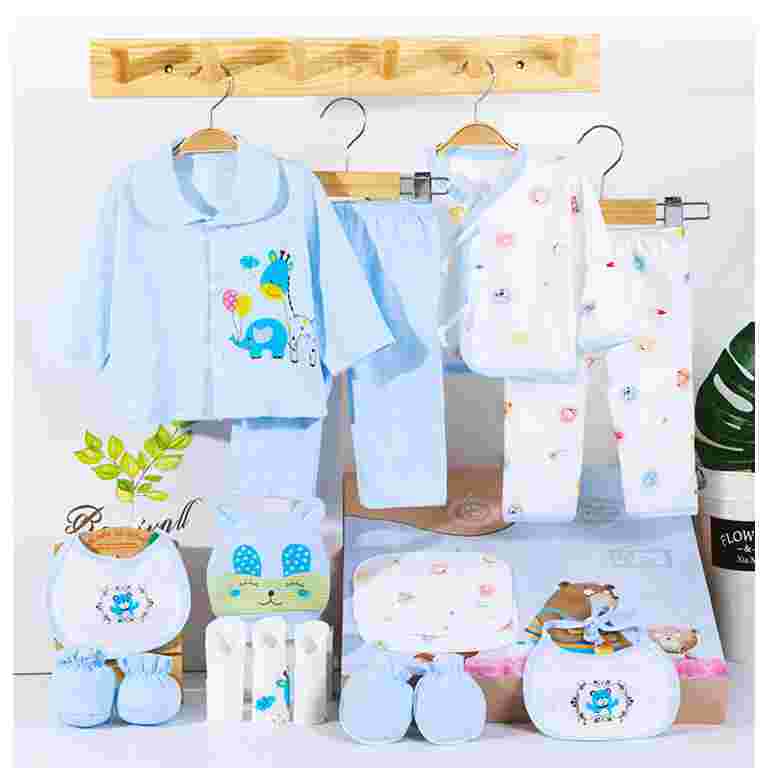 Boy Unisex The Peanutshell Baby Layette Gift Set For Boys Layette