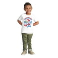 thumbnail image 3 of Retro Smurfs Cartoon 4th of July Toddler Boy Girl T Shirt Infant Toddler Brisco Brands 6M, 3 of 6