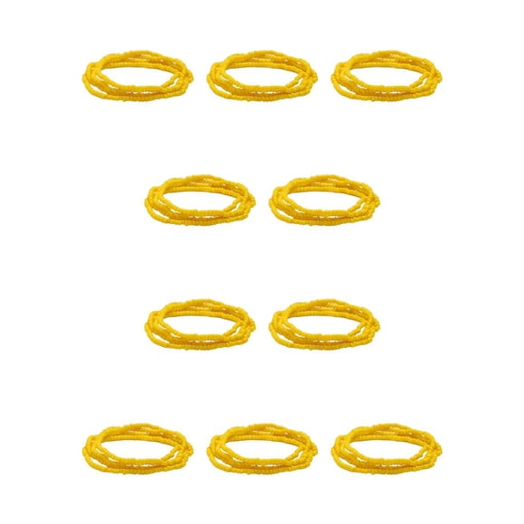 Cadena de cuentas para la cintura Qarigey adorno de vestido estilo Simple verano al aire libre Tipo 2 10piezas