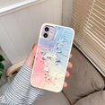 thumbnail image 1 of Para iPhone 14 13 12 Pro Case Heart Flowers Phone Case para iPhone 12 11 Pro Max 8 7 Plus X XS Max XR Marble Soft TPU Bumper Cover Tan Jianjun unisex, 1 of 2