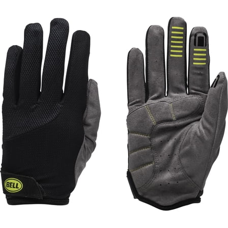 Bell Ramble 650 Full Finger Performance Cycling Gloves - Black/Grey - L/XL
