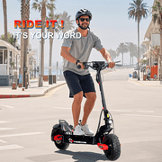 EOEOTWO Off-Road Electric Scooter for Adults, 1200W Motor, 30 MPH Top Speed, 25 Miles Range, 11 All-Terrain Tires, Foldable Commuter E-Scooter