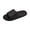 Black, variant on Pillow Slippers for Women Non Slip Memory Foam Shower Slides Quick Drying Bathroom Flat Sandals for Indoor Pool Gym Black 8