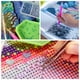 thumbnail image 5 of Uxcell 447 Etiquetas de Número Pintadas con Diamantes de Color, 2 Juegos de Etiquetas de Números para Contenedores de Almacenamiento Pintados con Diamantes de Colores, 5 of 5