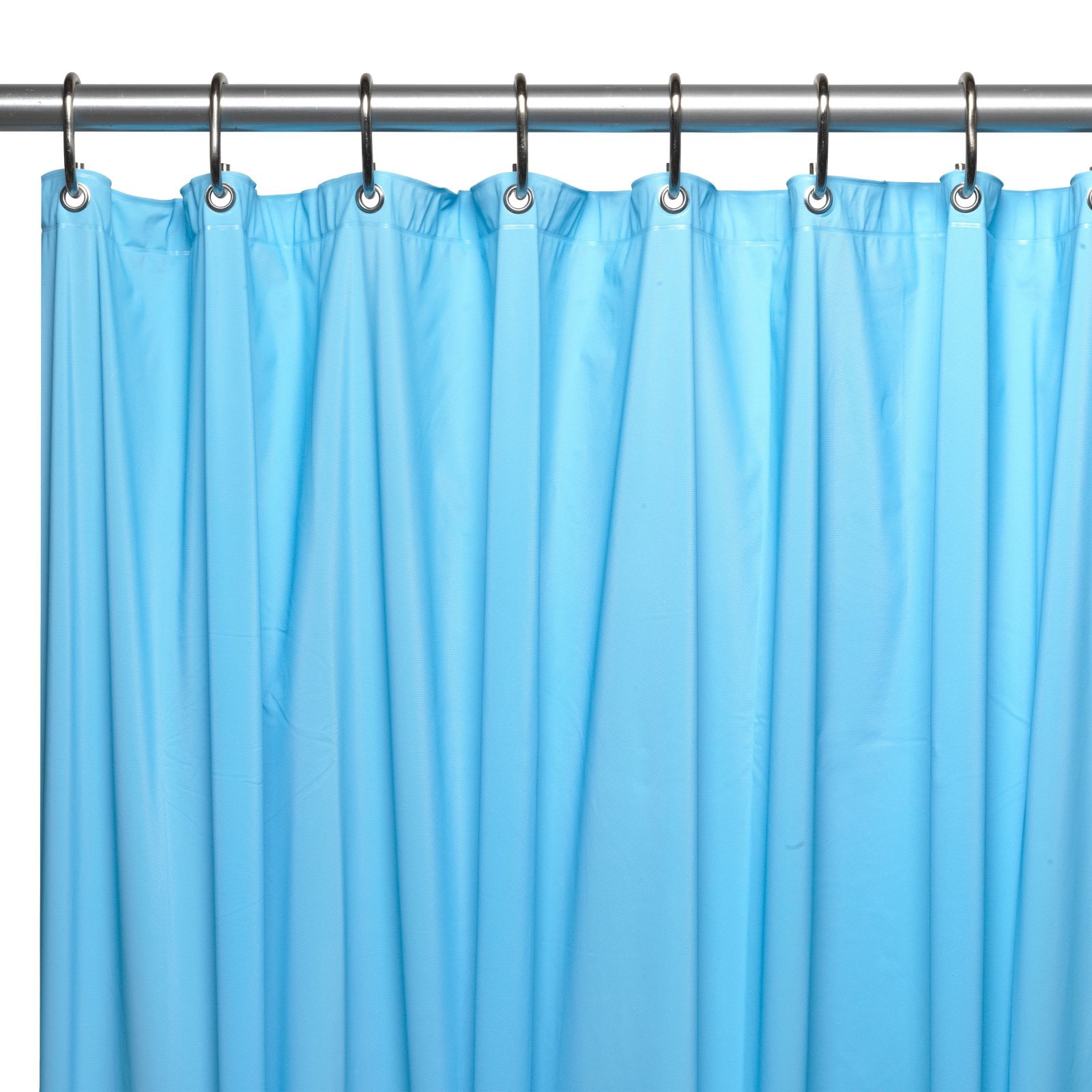 4 gauge "Premium" vinyl shower curtain liner with metal grommets and