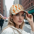 thumbnail image 7 of Seashells and Starfish Baseball Cap – Nautical Summer Marine Beach Hat with Tropical Ocean Creatures, Cute Coastal Life Cartoon Design, Lightweight Breathable Dad Hat for Men Women, 7 of 7