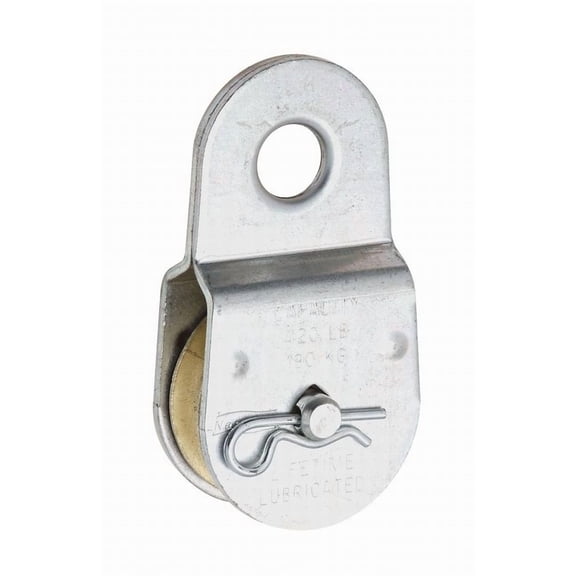 Fixed Eye Steel Pulley - 2 pack