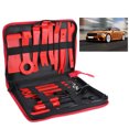 thumbnail image 4 of Audio Radio Removal Tool Audio Pry Bar Dashboard Pry Tool Trim Removal Tool Audio Radio Removal Tool Dashboard Panel Removal Prying Kit Car RefittingRed ANGGREK JD1613, 4 of 8