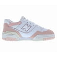 thumbnail image 2 of New Balance 550 GS Girls Shoes Size 7, Color: White/Pink, 2 of 5