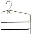 thumbnail image 3 of Home Basics 4 Tier Swinging Arm Trouser Hanger with Accessory Hook, 3 of 5