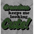 thumbnail image 2 of Grandma Keeps Me Looking Cute Funny Toddler Boy Girl T Shirt Infant Toddler Brisco Brands 12M, 2 of 6
