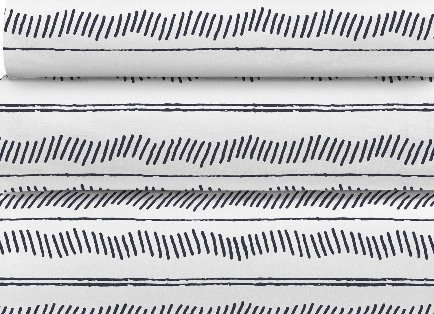 Parure de draps en coton biologique imprimé 600 fils Johnson Home