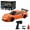 Orange, variant on High-Speed 1:43 Scale RC Drift Car - 2.4GHz 4WD Remote Control Racing Vehicle with LED Lights for Adults (Blue & White)