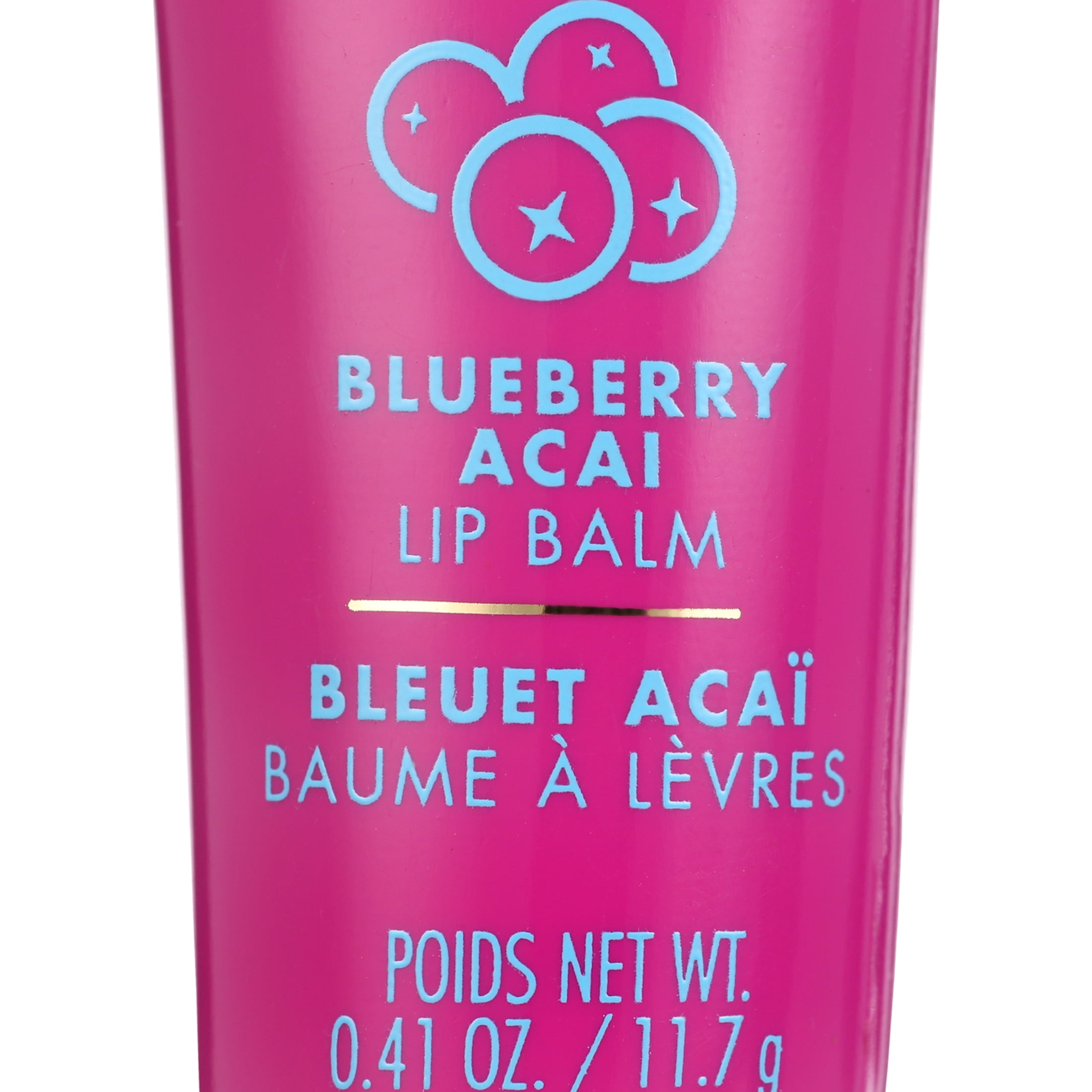 (2 pack) Milani Fruit Fetish Lip Balm, Blueberry Acai