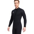 thumbnail image 4 of Sela de buceo 3mm trajes de neopreno SCR traje de buceo de neopreno de una pieza traje de surf cuerpo completo para bucear snorkeling surf nadando negro 3xl Inevent OD003294-06, 4 of 7